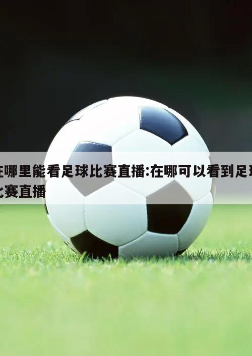 在哪里能看足球比赛直播:在哪可以看到足球比赛直播