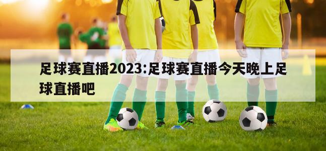 足球赛直播2023:足球赛直播今天晚上足球直播吧