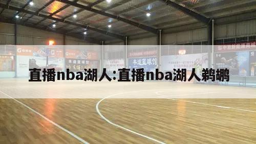 直播nba湖人:直播nba湖人鹈鹕
